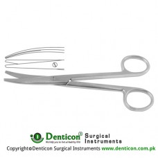 Mayo-Stille Dissecting Scissor Curved Stainless Steel, 15 cm - 6"